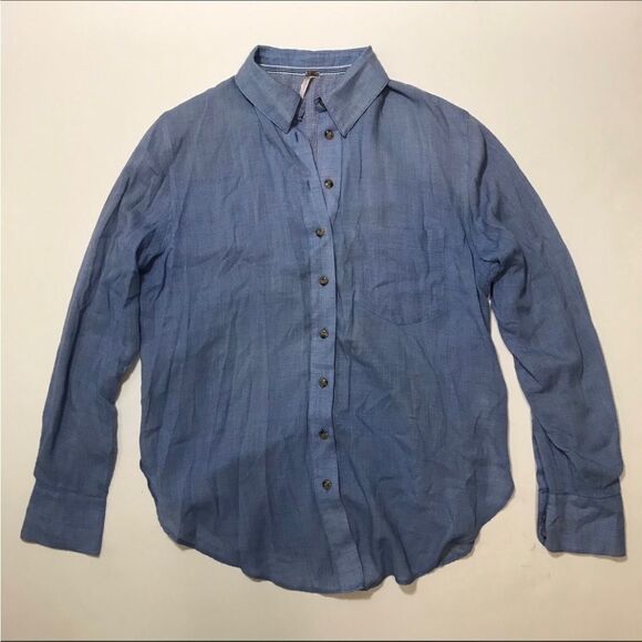 Free people xs button down v - Picture 1 of 9